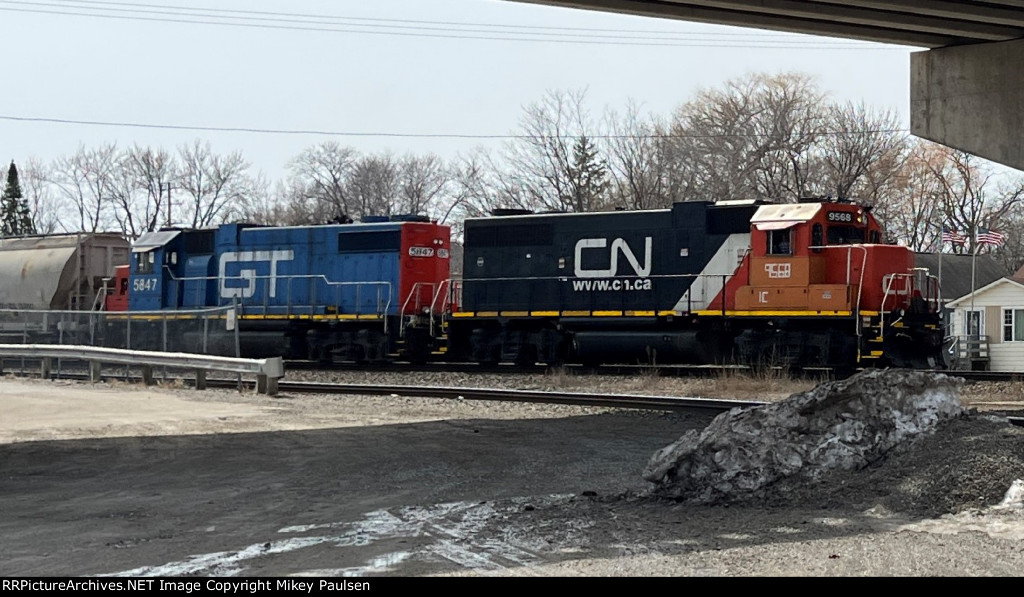 GTW 5847 and IC 9568 